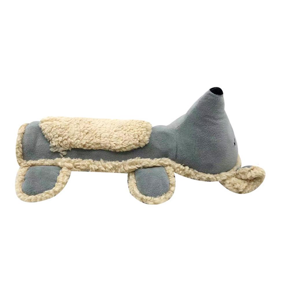 Simulated Mice Elk Plush Sound Squeak Dog Toy Cartoon Chew Pet Toy