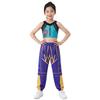 Rumi Girl Cosplay Costume Anime Mira Roleplay Outfit Trendy Dance Performance Wear Halloween Party Performance Costume