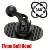 Универсальный держатель телефона на приборную панель автомобиля с шаровой головкой и наклейкой 17 мм для iPhone Samsung Xiaomi Huawei