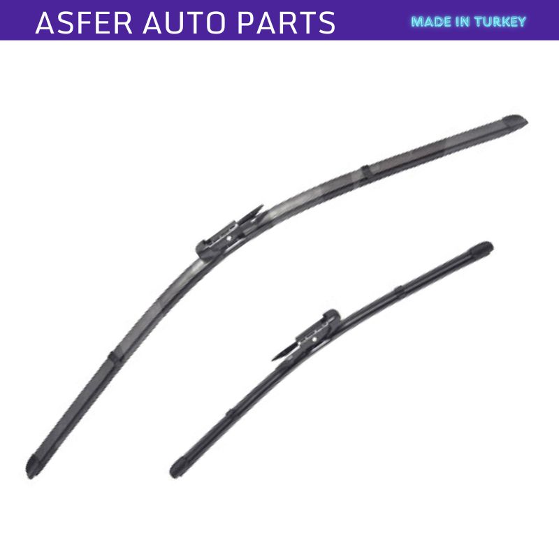 Windscreen Wiper Blades Set of 2 400+600mm for Clio Mk3 Fluence Megane Mk3 OEM 711421437