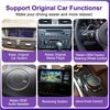 AUTOTOP 8.8" Беспроводной CarPlay Android Auto Автомобильный мультимедийный дисплей для BMW 3 серии E90 E91 E92 E93 5 серии E60 E61 Сенсорный экран