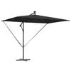 Sun Umbrella Black 294 x 200 x 270 cm Polyester and Aluminum