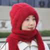 Зимняя плюшевая шляпа-рыбака, Детская японская монгольская шапка, Защита ушей, Шапка для лысой головы, Теплая и плюшевая утолщенная милая шапка с ворсом