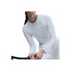 Nike Court Advantage Dri-FIT Однотонная Удобная Теннисная Футболка с Длинным Рукавом Женские топы Белый FZ6738100