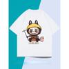 Short-sleeved T-shirt 2025 New Summer Labubu Loose Pure Cotton Top Trendy Couple LabuBU Anime T-shirt