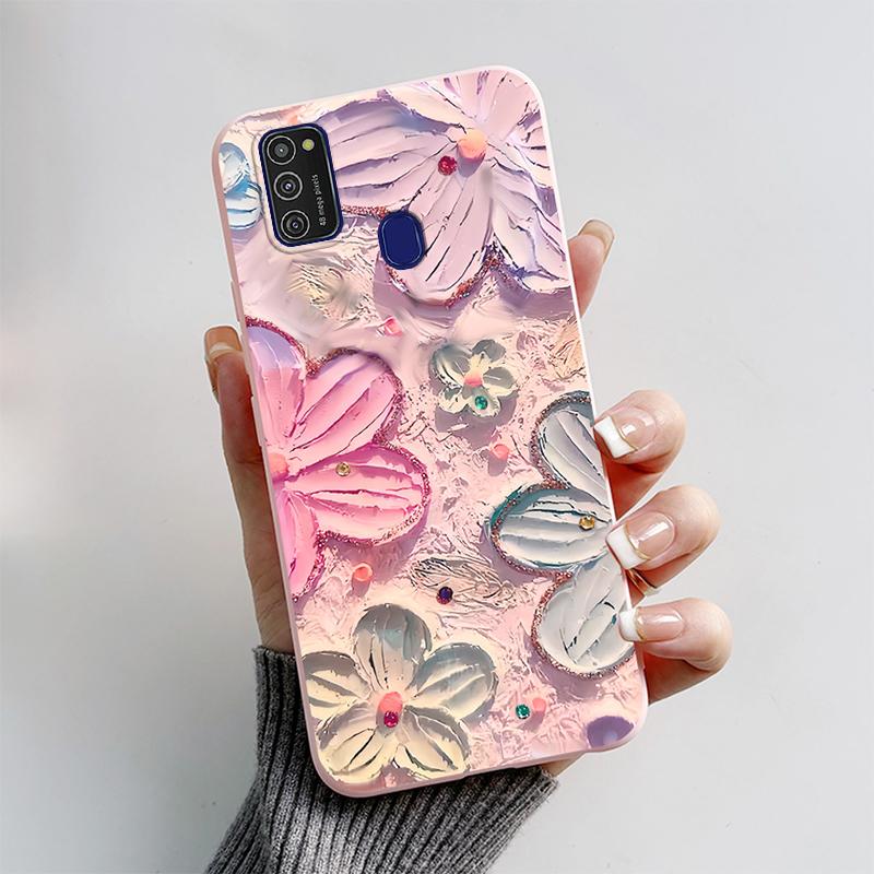 Для Samsung Galaxy M21 M30S M31 M31s Чехол Мягкий Силиконовый Задняя Крышка Телефона Для Samsung M31 M31S M30s M21 M 30 s Чехол Мультяшный Funda