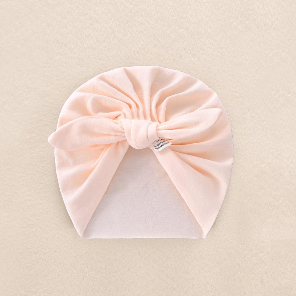 0-5 месяцев Шапочка-тюрбан из муслина без косточек Хлопковая шапочка-тюрбан для новорожденных Ветрозащитная детская фетальная шапочка Осень