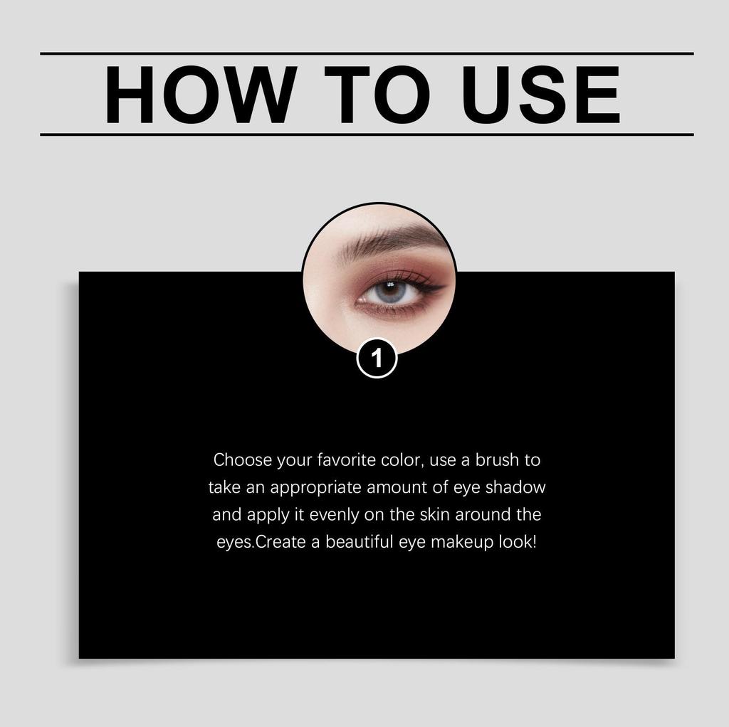 Портативная палетка теней для век из 9 цветов, многоцелевая, для дневного и вечернего макияжа