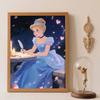 Diamond Painting Set Full of Diamonds 5D Cinderella Writing a Letter Diamond Art Home Decoration Creative Handicrafts