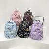 Schoolbag 2025 New Cartoon Ladies Backpack Large Capacity Casual Versatile Student Backpack