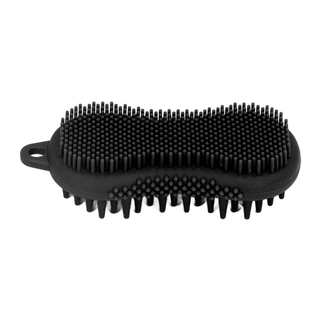 Silicone Body Scrubber Dual Side Ergonomic Handle Safe Silicone Body Massage Silicone Body Brush