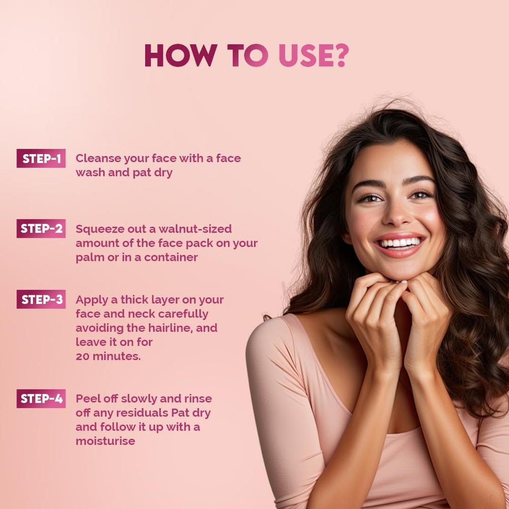 Jovees Herbal Apple & Grape Fruit Face Pack 120gm For Uneven Skin Tone, Oil Control, Radiant Glow, Nourished Clear Skin, Pack Of 1