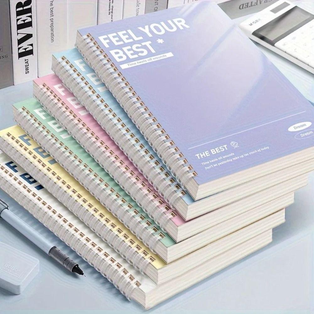 60Sheets/Book A5 Notepad Color Diary Book High Quality Hand Account Book School Office
