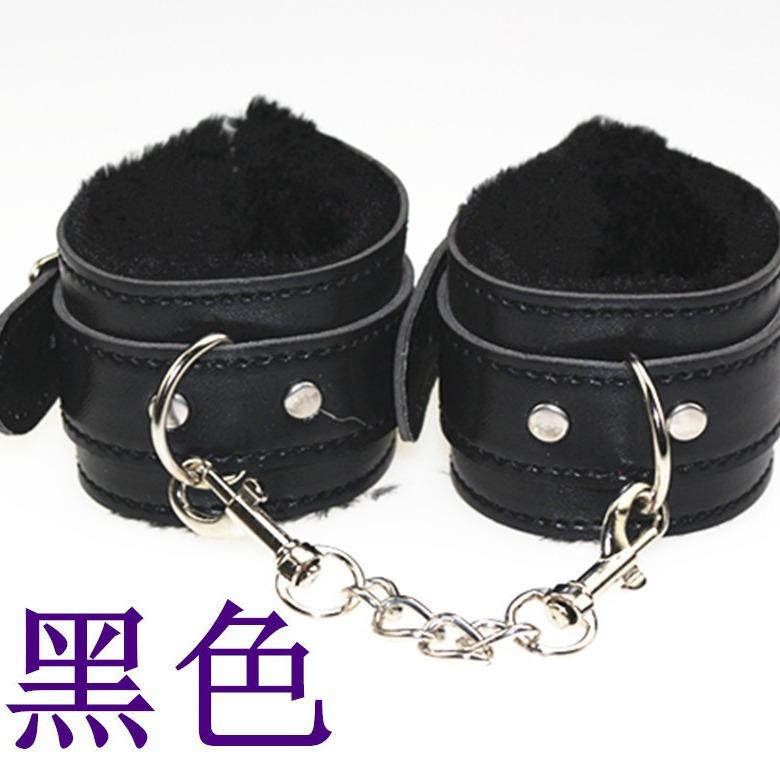 Sex Adult Products Leather Handcuffs Couple Sex Plush SM Alternative Perverted Toys Underwear Women