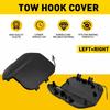Black Front Bumper Tow Hook Cover For Cap 2014-2016 Nissan Rogue Car Accessories