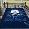 Custom Text Printed Rug Everton FC Non Slip Floor Carpet For Home Room Decor
