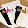 Women's Socks Cotton Breathable Funny Socks with 3D Plush Balls Cute Cat Socks Socks