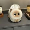 Керамическая коробка для салфеток Милый сиамский кот Чехол для салфеток Роскошные выдвижные органайзеры для салфеток Эстетичные коробки для салфеток Настольные украшения