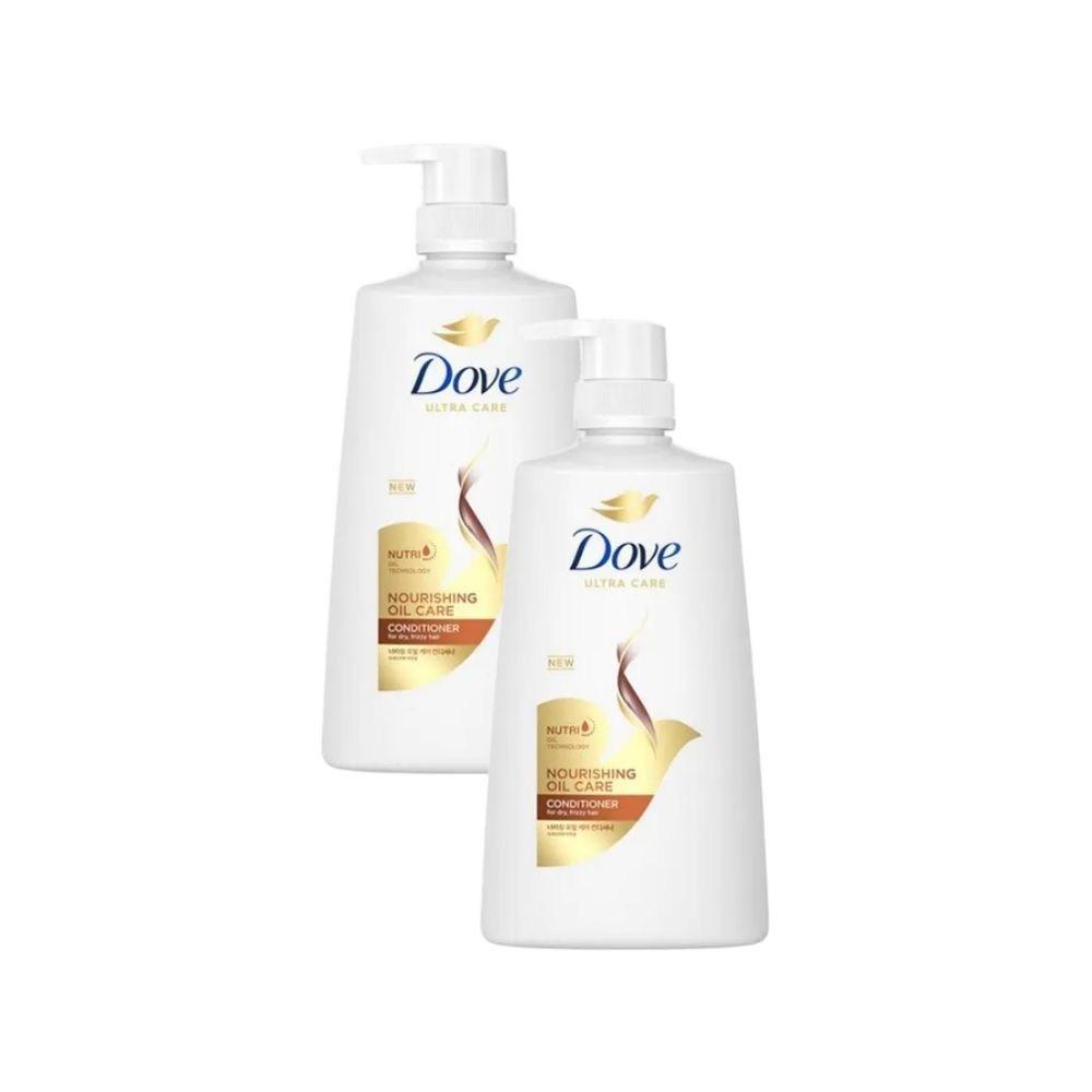 Кондиционер Dove Питательный уход с маслами 660 мл Упаковка из 2 штук 2 шт 660 мл