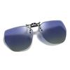 Non-polarized Men Driving Clip On Sunglasses Outdoor Eyeglasses Polarized Women Square Night Vision Fishing  Flip Up Sun Glasses Clips