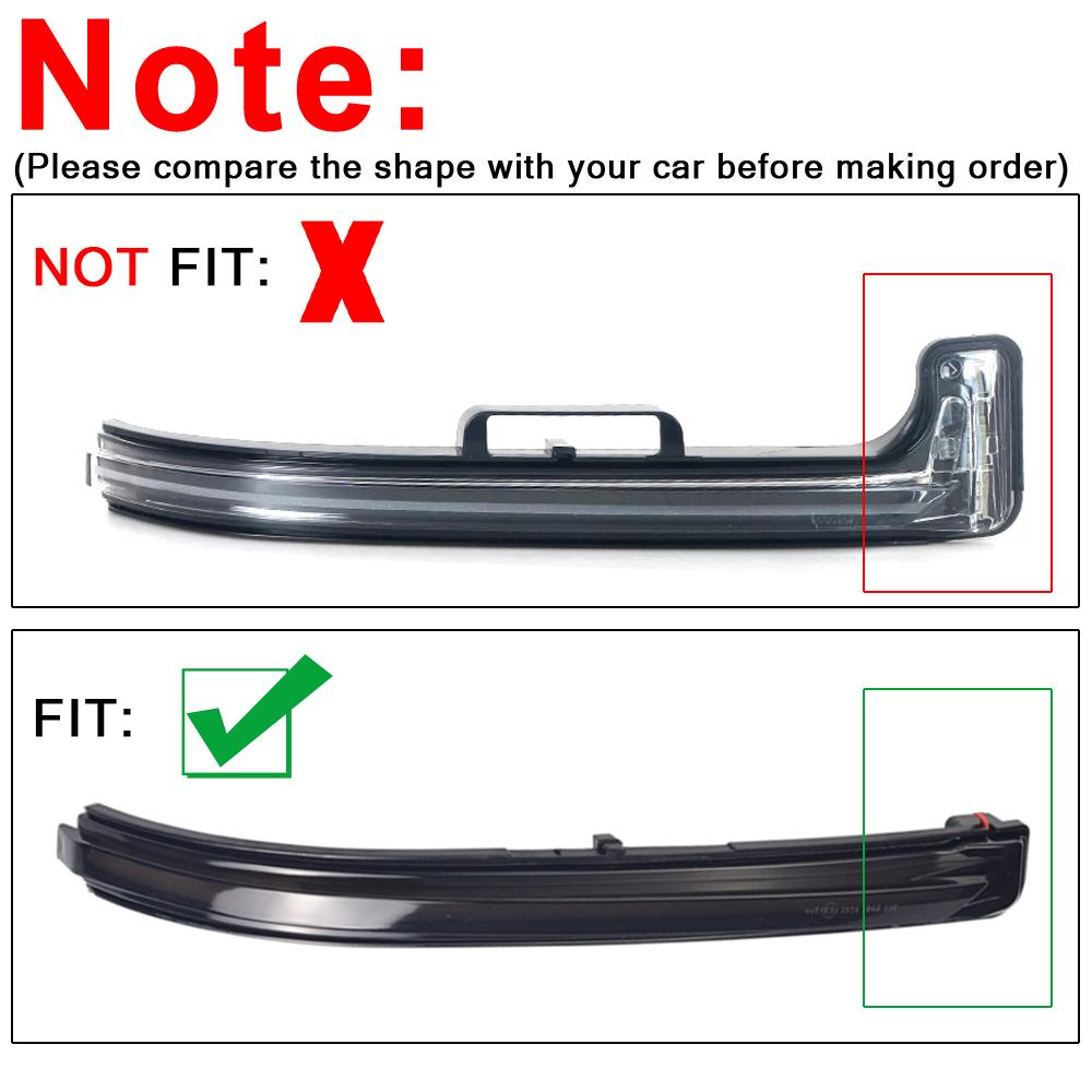2pcs For Peugeot 3008 5008 Dynamic Turn Signal 2017- 2022 For Citroen C5 Aircross LED Side Mirror Indicator Blinker Light arrow
