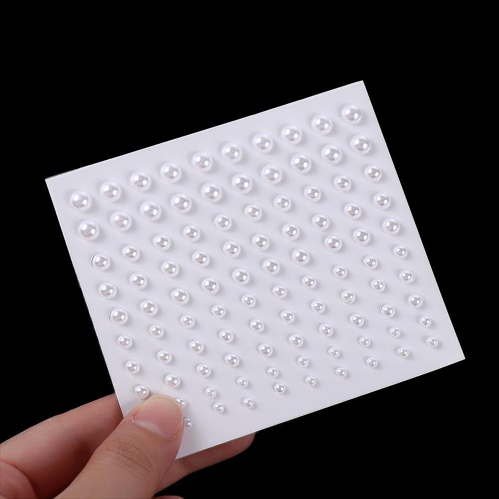 Жемчуг Фестивальный Макияж Украшение Лицо Тело Цветные Стразы Наклейки Ювелирные Наклейки