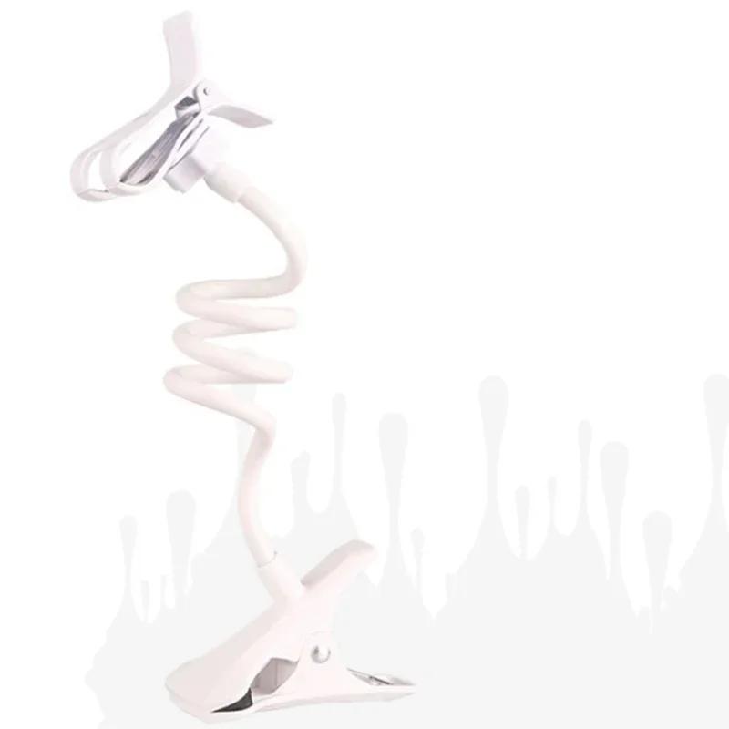 360 Универсальный ленивый кронштейн для мобильного телефона, портативный гибкий кронштейн для кровати, настольный кронштейн для смартфонов, подставка с зажимом для стола, основание-подставка