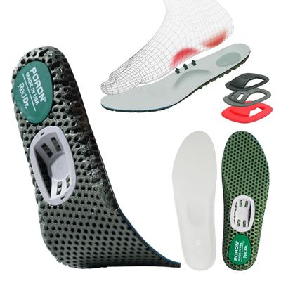 Стелька Red Doctor Стелька Амортизация Амортизация 6 уровней регулировки Функция поддержки свода стопы Высококачественный материал Воздухопроницаемость (Серый,