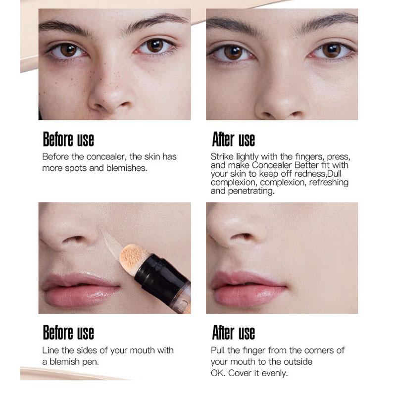 Корректор Pen Repair Concealer Stick Водонепроницаемая основа для макияжа 6 цветов Beauty