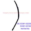 Toyota Corolla ZRE18# Hood Sealing Strip (53381-02230/02160)
