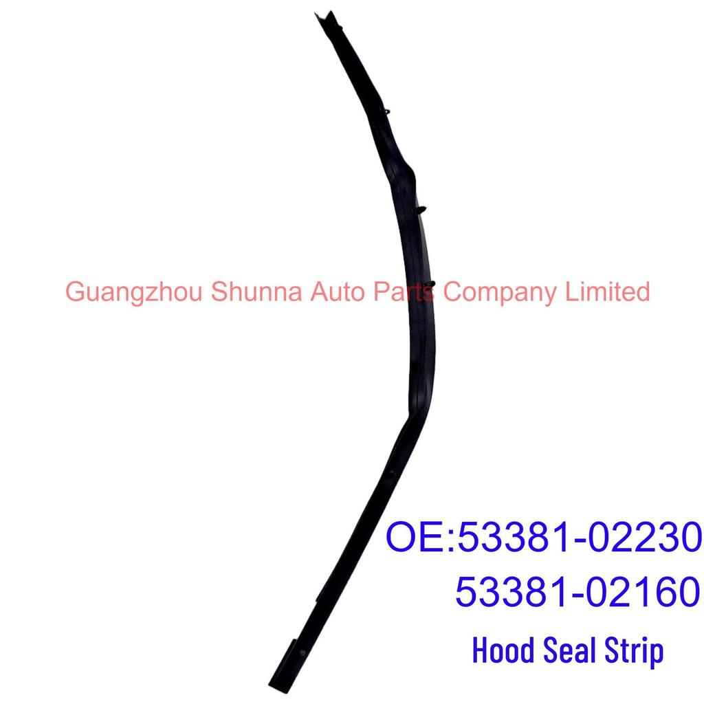 Toyota Corolla ZRE18# Hood Sealing Strip (53381-02230/02160)