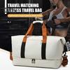 Дорожная сумка Раздельное хранение сухих и влажных вещей Расширяемое отделение Большая вместимость Регулируемый ремень Ручная кладь Спортивная сумка для пляжа Деловая сумка