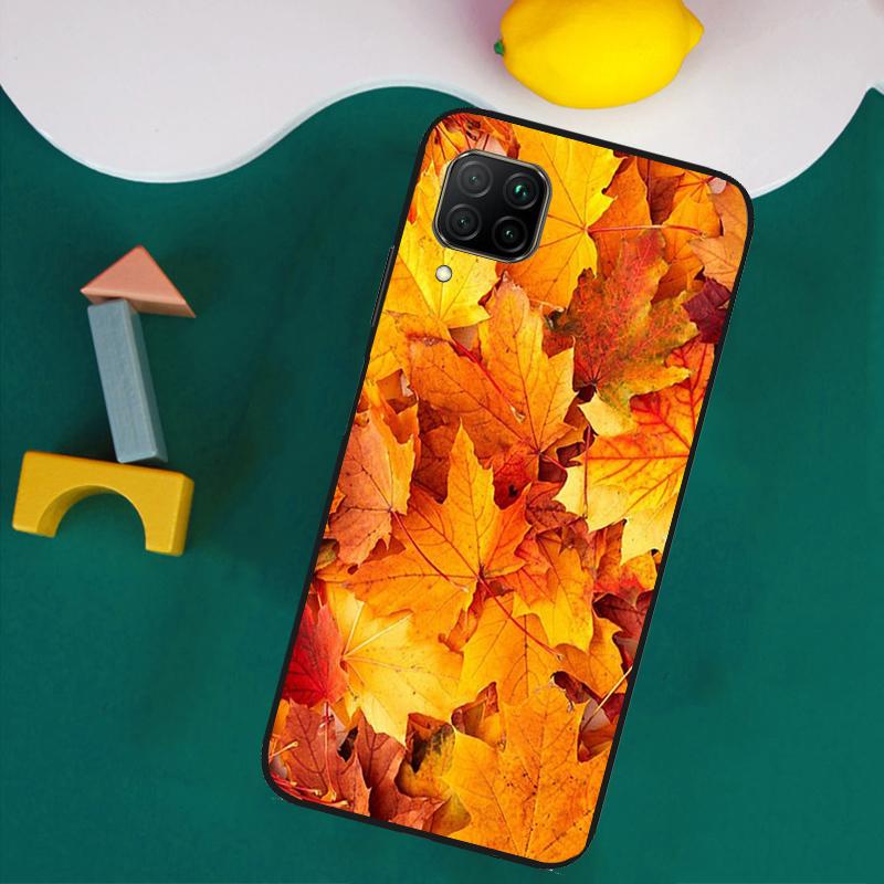 Осенние листья Чехол для Huawei Nova Y61 Y91 Y73 Y72 Y70 Y60 Y90 12s 12i 11i 8i 9 10 SE P30 P40 Lite P60 Pro