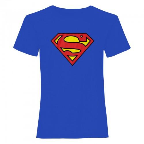 Superman Womens/Ladies Logo T-Shirt