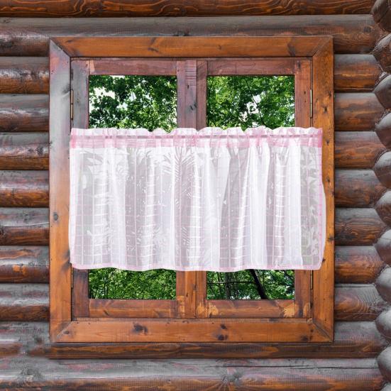 Короткая занавеска Yousheng с воздушным дренажем, устойчивая к разрывам, не выцветающая, простая в установке, полупрозрачная перегородка, оконная сетка, кухонные принадлежности