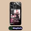 Holo Mori Calliope Glass MagSafe Mobile Phone Case for iPhone 17 16 15 14 13 12 11 Air Pro Max Plus Mini Colorful Cover