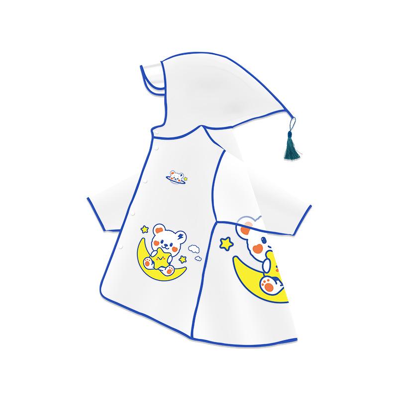 Мультяшный плащ для детей: Утолщенный, водонепроницаемый для мальчиков и девочек в детском саду и начальной школе