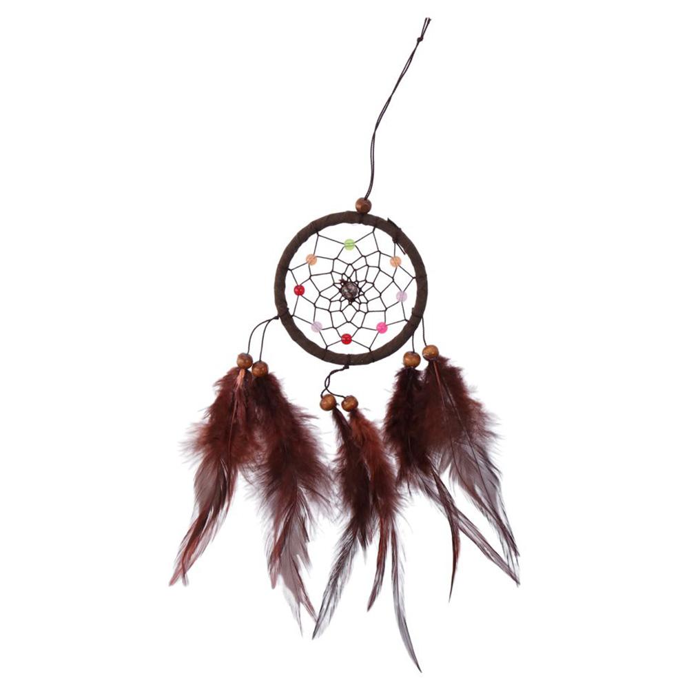 Feather Dream Catching Net Pendant With Tassels Home Wall Decoration New Wind Chime Pendant Room