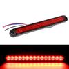 For Truck Trailer Lorry Bus Brake Light Car Lights Rear Brake Lamp 15LED Light Strip Turn Signal Lamps Warning Tail Light