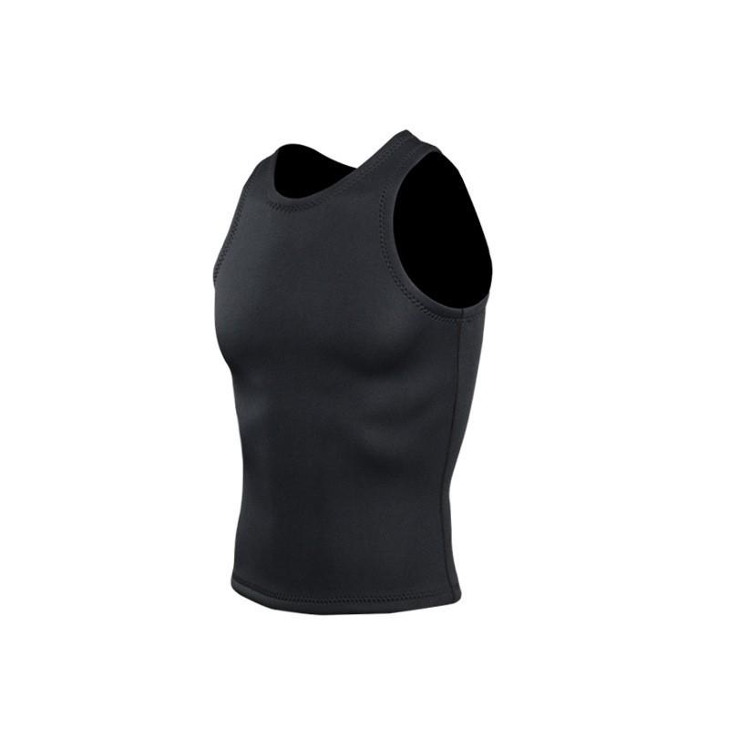 Mens 3mm Neoprene Sleeveless Wetsuit Vest Diving Swimming Snorkeling Warmth Protection
