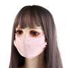 Outdoor Solid Color Hiking For Women For Girl Ice Silk Mask Face Cover Sunscreen Mask Face Scarf