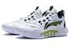 Li Ning Badfive 2.5 Basketball Shoes Men's Low Top White/Black/Green ABFS001-4