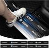 4Pcs Carbon Fiber Car Door Sill Protection Sticker Anti-scratch Refit Sticker For M E34 E36 E60 E90 E46 E39 E70 F10 F20 F30