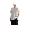 Fashionable Comfortable Versatile Casual Loose Round Neck Short Sleeve T-Shirt Unisex Tops White 24SRM429UGW1