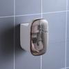 1Pcs Automatic Toothpaste Dispenser Bathroom Accessories Wall Mount Lazy Toothpaste Squeezer Toothbrush Holder