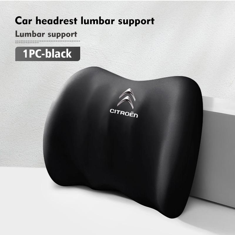BYMF1 Car Neck Pillow Cushion Vehicle Seat Headrest Lumbar Support For Citroen C5 C1 C2 C6 C4L DS3 DS4 DS5 C-Elysee Grand Berlingo