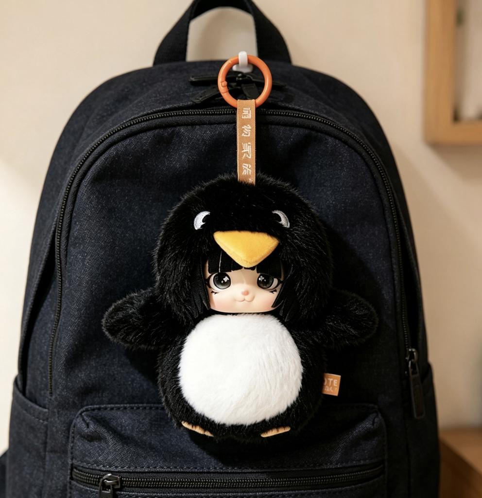Cute Gugu Gaga Plush Toy Movie Stuffed Animals Cute Penguin Brightly Colored Fragrance Vinyl Dolls Kids Toys Girls Birthday Gift