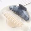 1pc Chinese high-end Chinese ink painting shark clip marble grab clip half-tie shark clip hair ornament