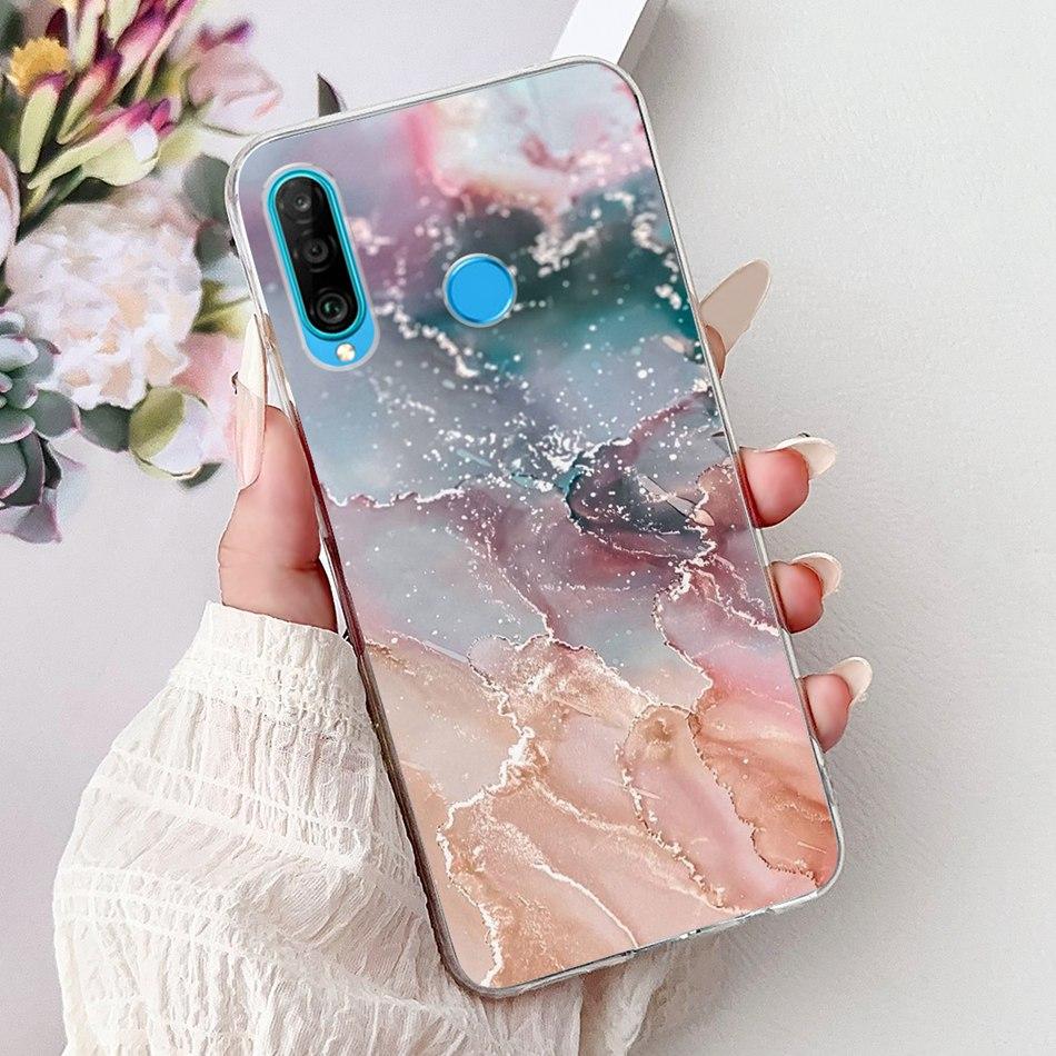 Для Huawei P30 Lite P 30 P30 Pro Крутой Чехол для Телефона с Рисунком Дракона и Тигра Для Huawei P30 P30Pro P30lite Мягкие Силиконовые TPU Чехлы