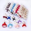 10Pcs 12cm Bear Flower Bouquet Toy Cartoon Doll Teddy Bear Bouquet Graduation Birthday Wedding Gifts Party Home Decoration